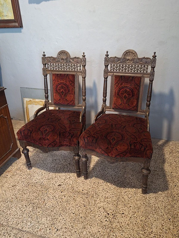 pair of french chairs