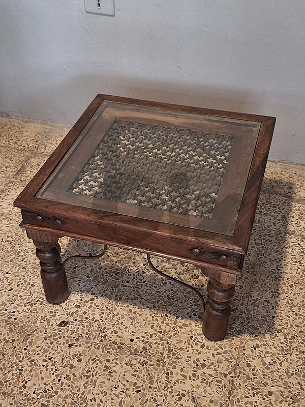 antique solid wood coffee table