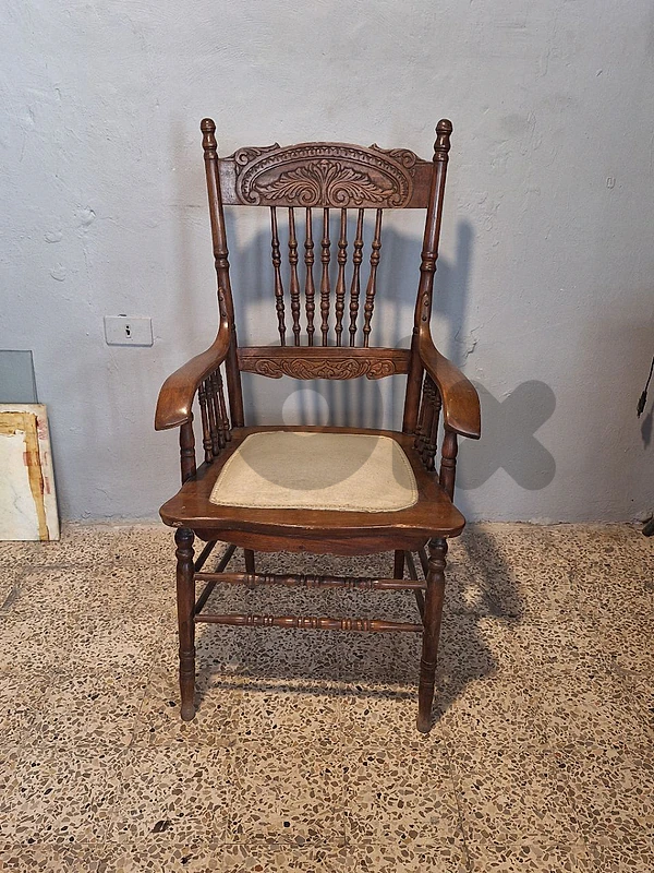 european solid wood chair