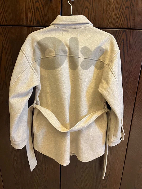zara beije jacket