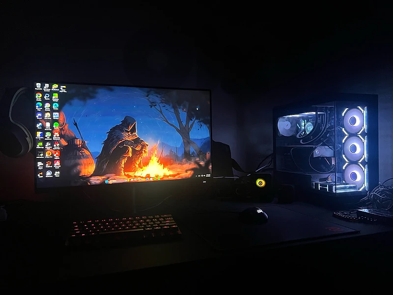 gaming setup