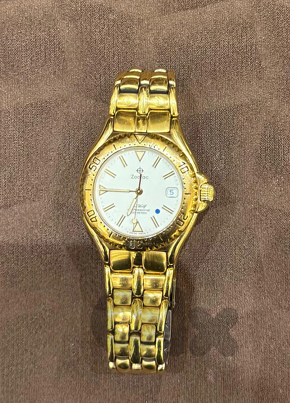 zodiac brand watch original . like new
