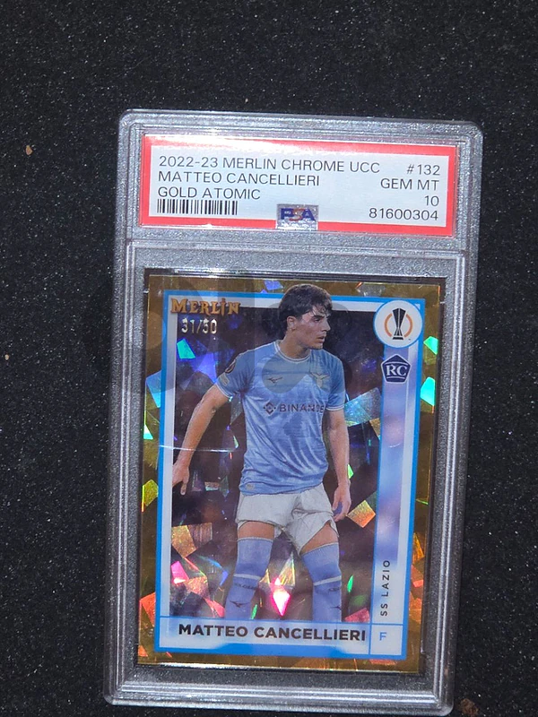 Topps Merlin Chrome UEFA Club Competitions #132 Matteo Cancellieri