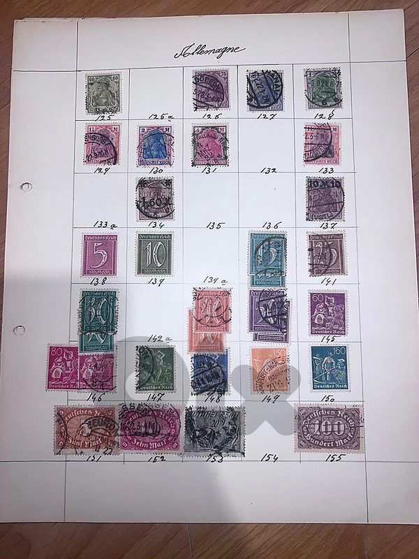 Germany stamps