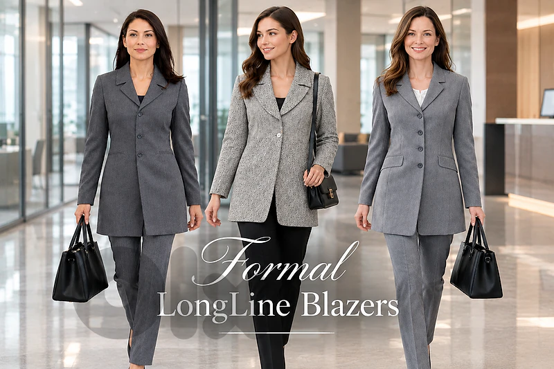 ✨ FORMAL LONGLINE BLAZERS.. Refined, Powerful, Effortlessly elegant ✨