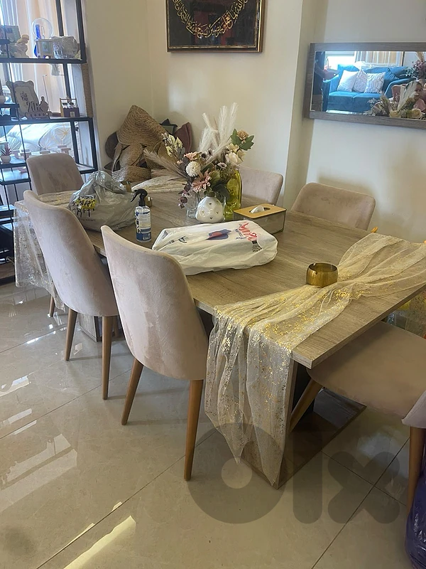 Dining table with 6 chairs