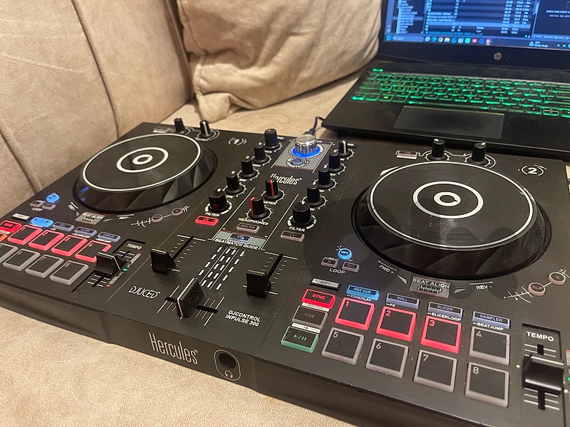 hercules dj inpulse 300 serato w virtual dj chaghale kela 100%