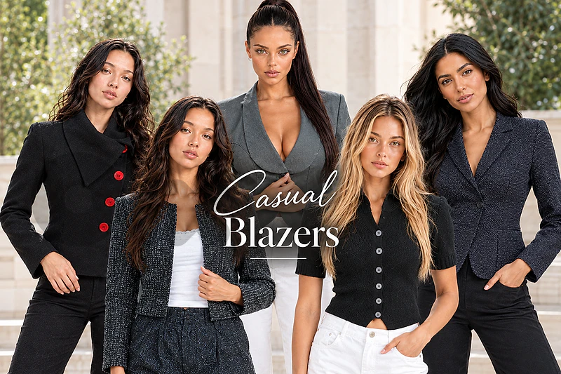 ✨CASUAL BLAZERS COLLECTION / Effortless Style.. Endless Possibilities✨