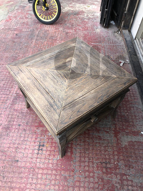 real wood center table like new 80$