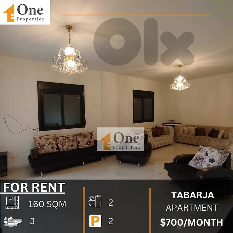 APARTMENT FOR RENT IN TABARJA