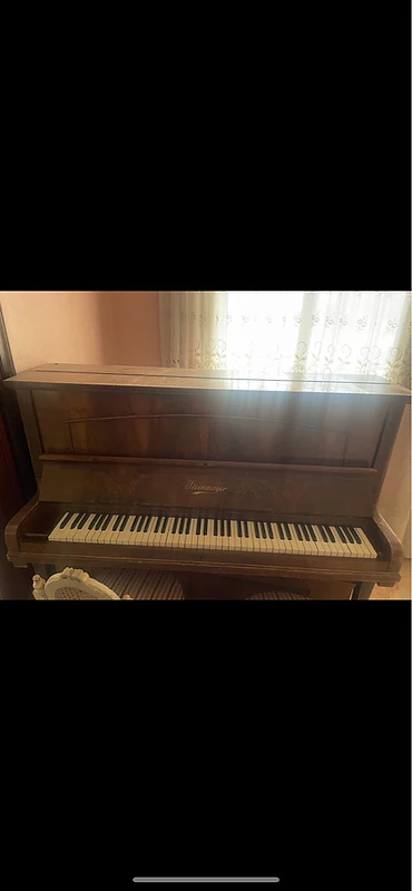 antique piano
