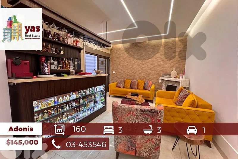 Adonis 160m2 | 35m2 Terrace | Fully Decorated | Prime Location | EL |