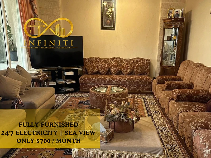 Fully Furnished Apartment in Chouit, Aley | 24/7 Electricity | $700