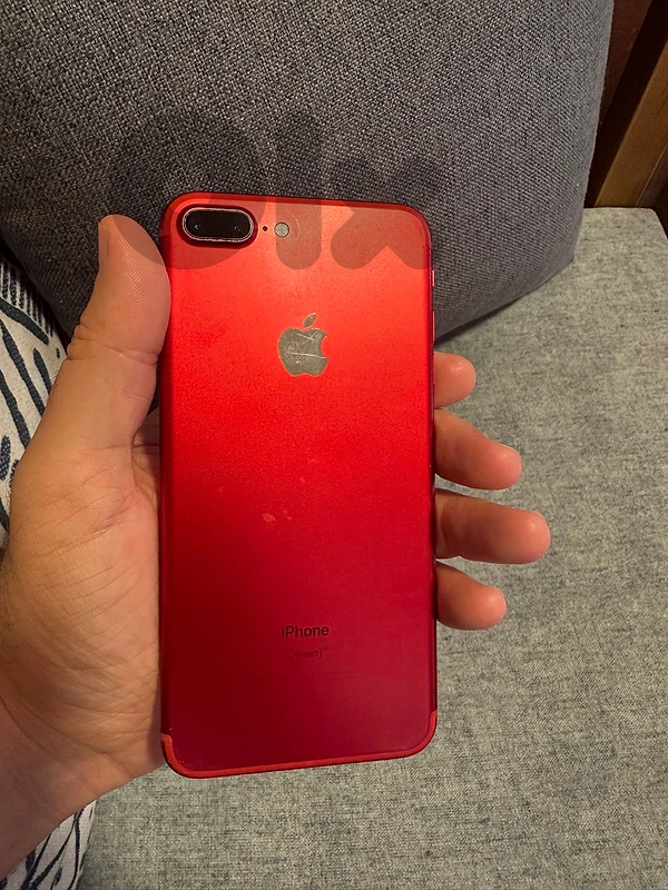 Iphone 7 plus Red product 🔴 256 GB