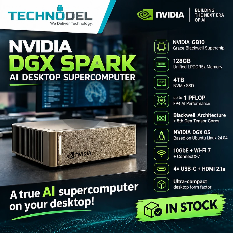 NVIDIA DGX SPARK — AI DESKTOP SUPERCOMPUTER