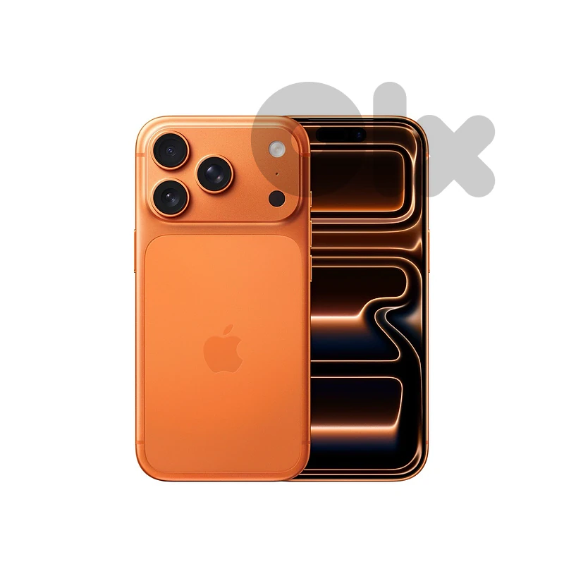 Iphone 17 pro in orange used like new