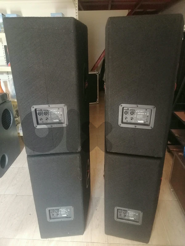 speakers and amplifier