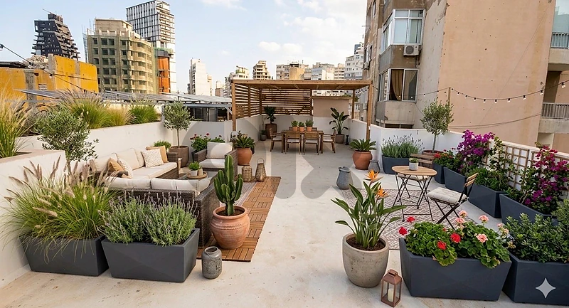 Beautiful apart 2 levels with terrace and sea view achrafieh Beautiful apart 2 levels with terrace and sea view achrafieh