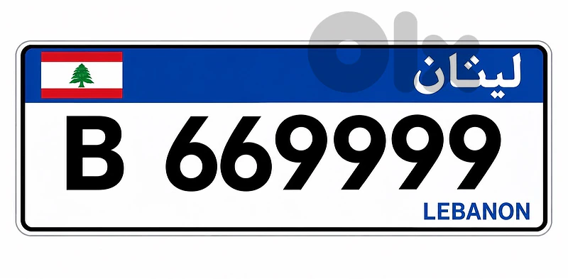 plate number