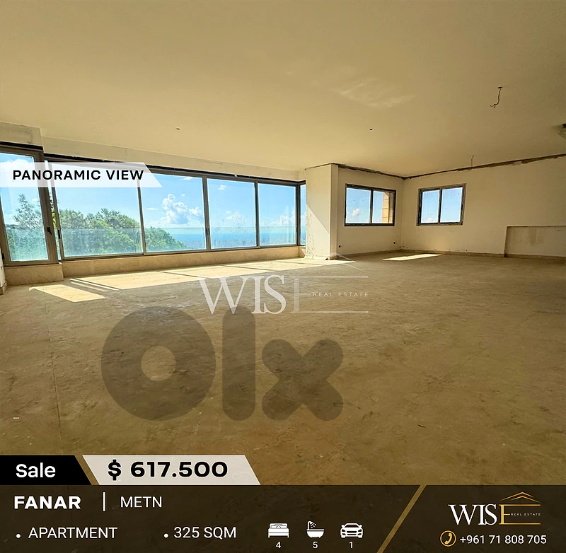 🏠✨ 325 SQM Apartment for SALE in Fanar!