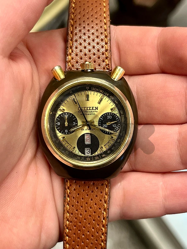 citizen bullhead automatic chrono