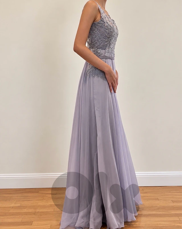 Hussein Bazaza Lilac Purple Evening Dress – Worn Once-S