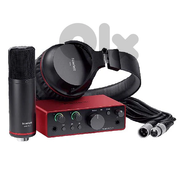 Focusrite Scarlett Solo Studio 4th Gen Audio Interface,3years warranty