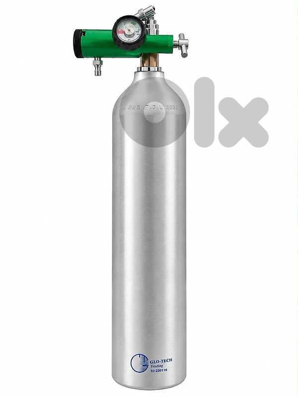 portable medical oxygen cylinder (قنينة أوكسجين)