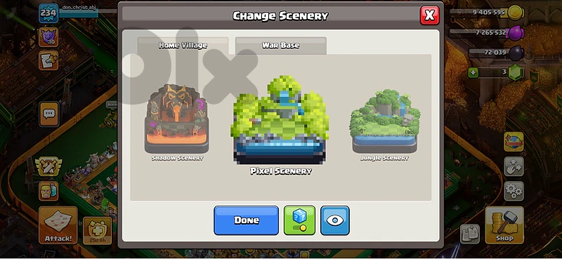 clash of clans account