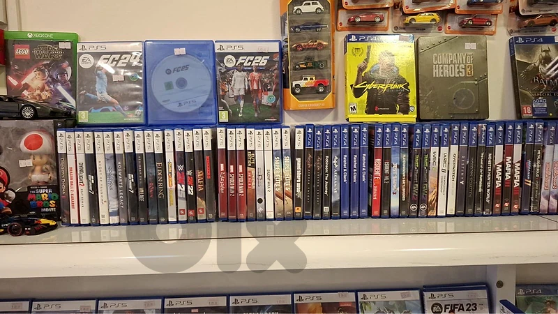 Used Ps4 and Ps5 games