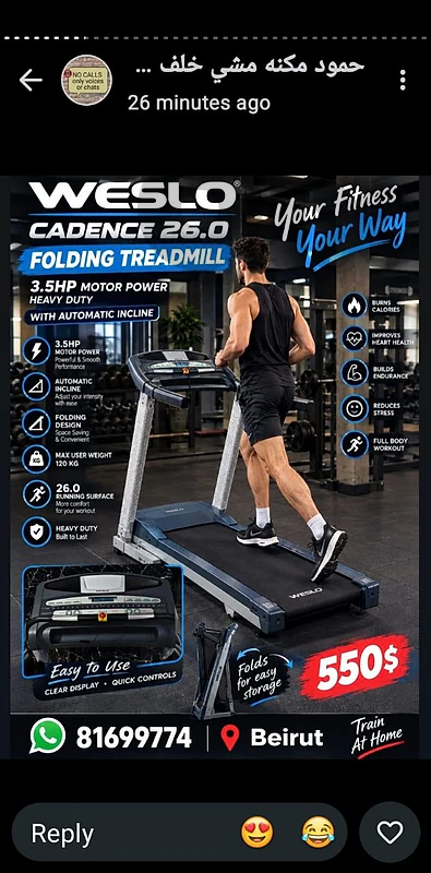 sports treadmill 3hp motor and automatic incline