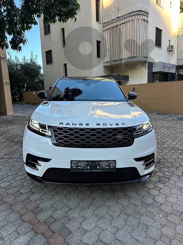 Range Rover Velar P 250 R-Dynamic 2019 white on black (clean carfax)