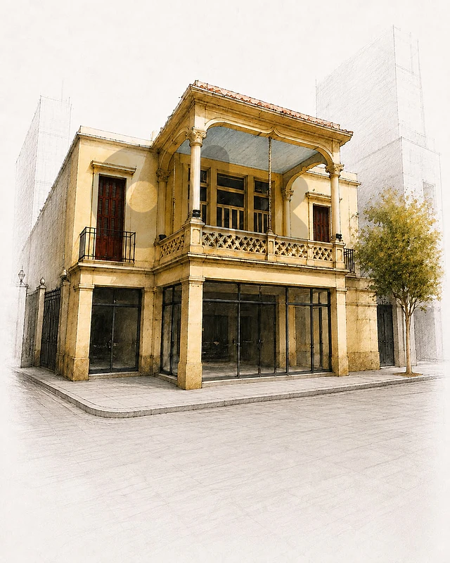 Building for sale in Mar Mkhael مبنى للبيع فى مار مخايل
