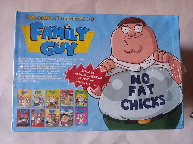 Family guy DVD box set seasons 1 to 9 + season 10 all new sealed