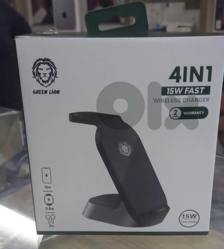 green lion 4 in 1 wireless charger 15w fast