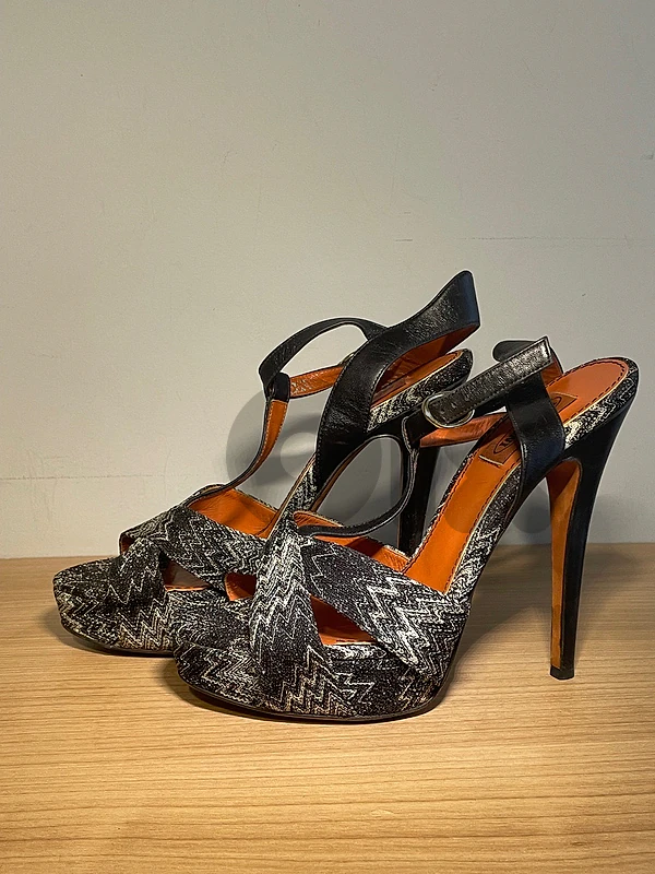 Missoni Metallic Heels