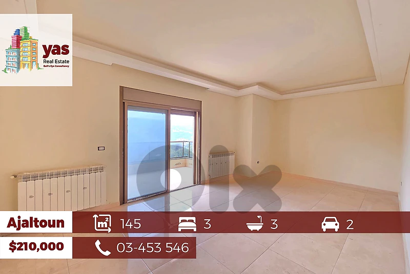 Ajaltoun 145m2 | 50m2 Stoarge | New Apartment | Mountain View | TO | Ajaltoun 145m2 | 50m2 Stoarge | New Apartment | Mountain View | TO |