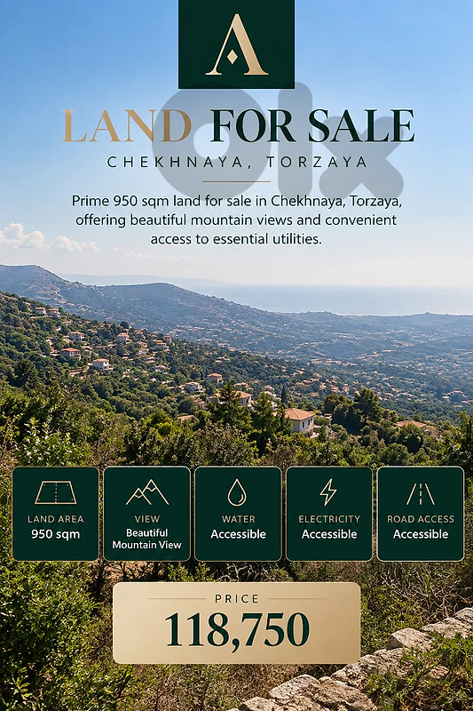 Land for Sale – Chekhnaya, Torzaya | Mountain View