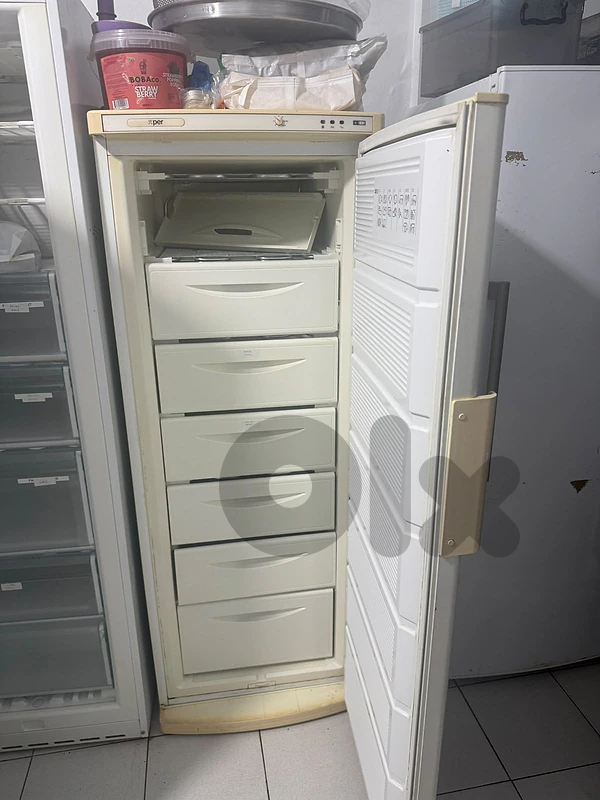 XPER Upright Deep Freezer | 6-Drawer Vertical Freezer | فريزر عامودي