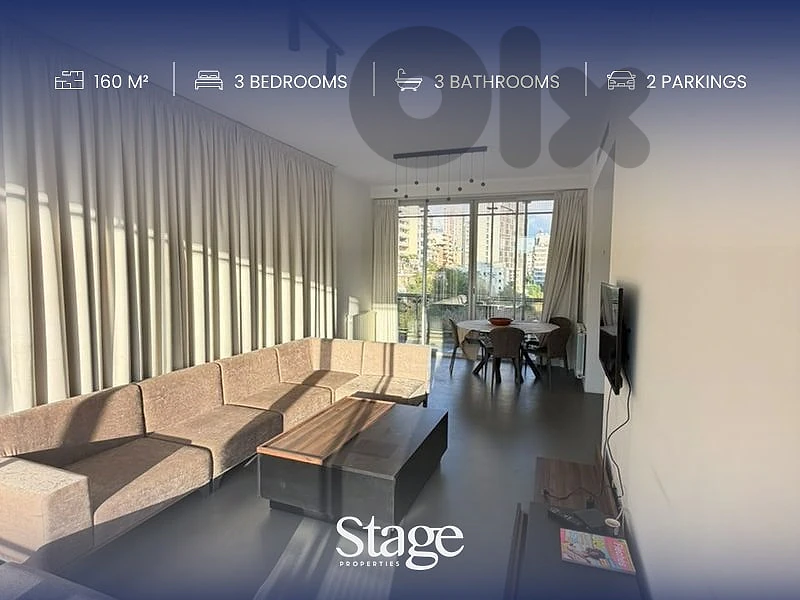 Fully Furnished Apartment for Rent in the Heart of Achrafieh