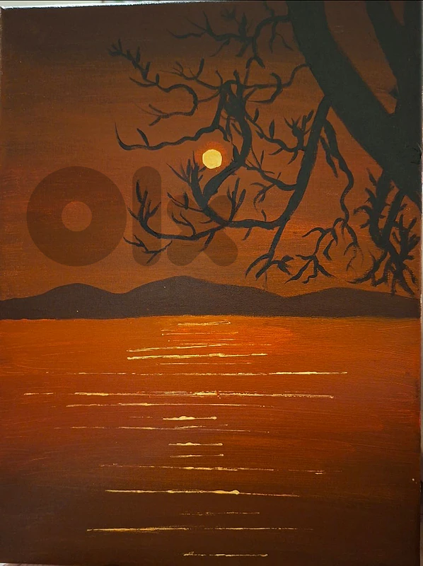 لوحة اكريليك acrylic painting