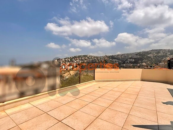 Duplex for Sale in Bsalim with Terrace - CPRA186 - شقة للبيع في بصاليم