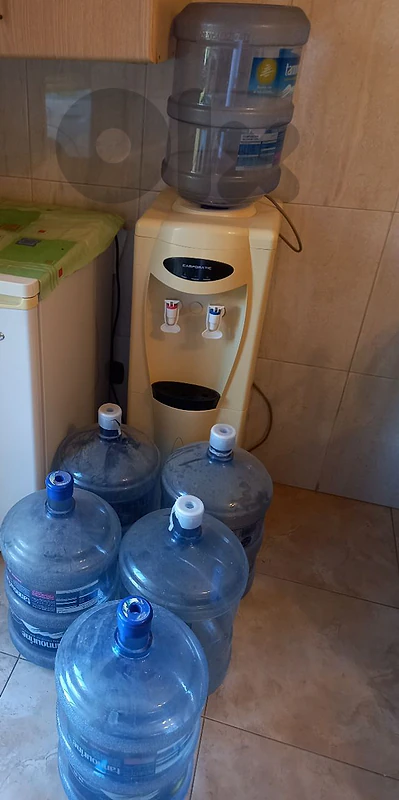 watercooler Campomatic with 6 gallons براد ماي مع ٦ غالون