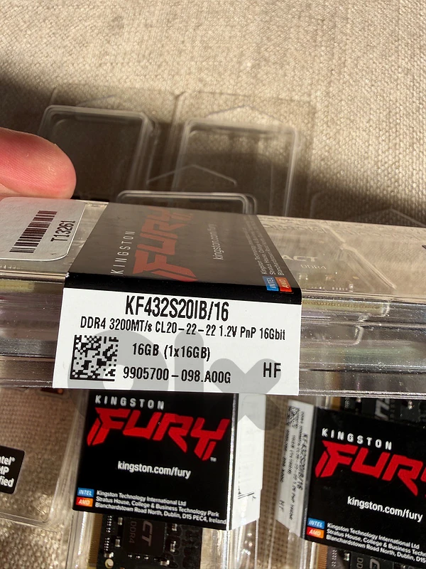 Kingston FURY Impact 16GB 3200MT/s DDR4 CL20 Laptop Memory