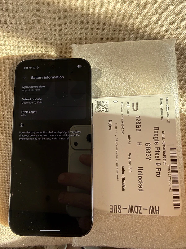 Pixel 9 Pro - 128gb