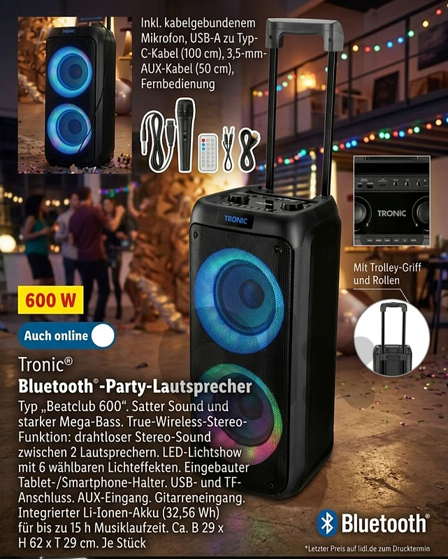 TONIC -True Wireless Stereo (TWS) function,recheargeable, with Mic.