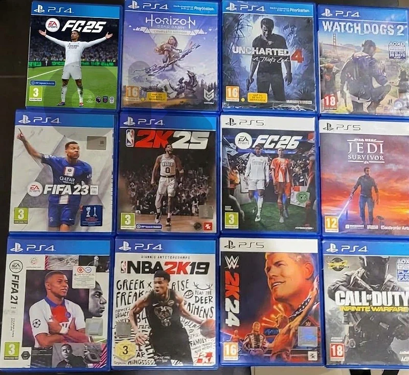 used PS4 / PS5 Games for Sale (achrafieh]