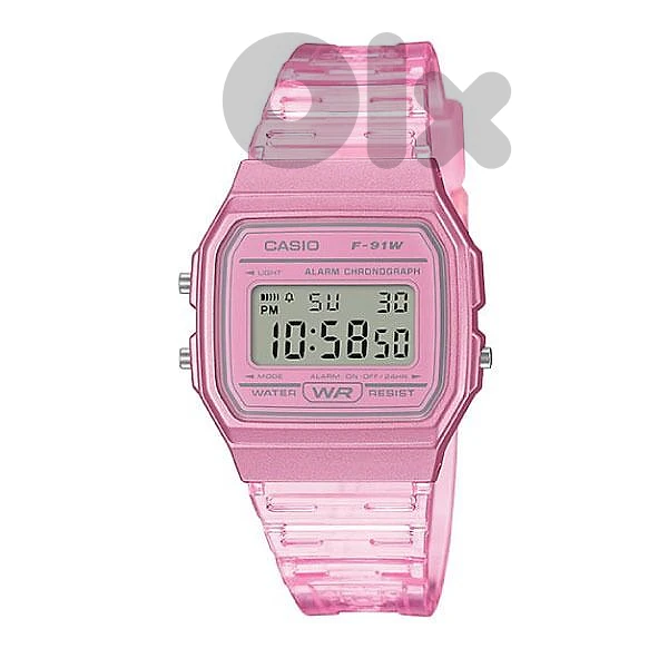CASIO VINTAGE DIGITAL WOMEN WATCH F-91WS-4DF