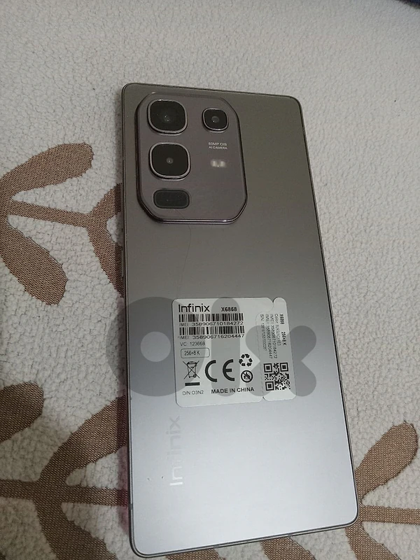 infinix note 50 بعدو نيلون مش محطوت خط فيه