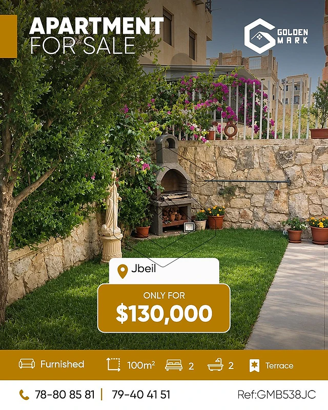 GMB538JC- Apartment for sale in Jbeil